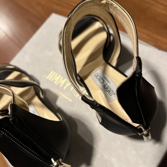 Jimmy Choo wedge shoes 39.5 - Picture 9 of 14